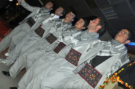 Hakkari'nin Yüksekova ilçesinde Atatürk Lisesi Öğrencileri Sınav öncesi Moral Gecesi Düzenledi. Fotoğraflar: Yaşar KAPLAN