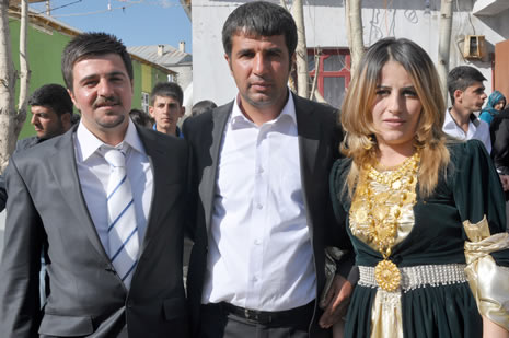 Hakkari'nin Yüksekova İlçesinde Cumhur İle Sevda Işık Çiftinin Mutlu Günü 