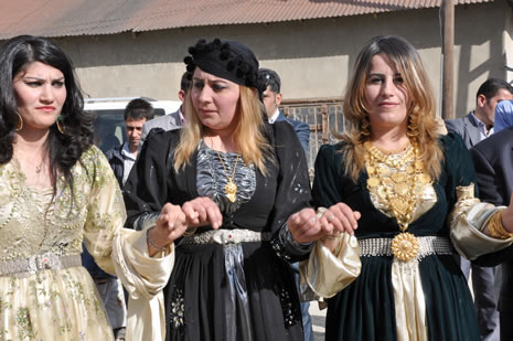 Hakkari'nin Yüksekova İlçesinde Cumhur İle Sevda Işık Çiftinin Mutlu Günü 