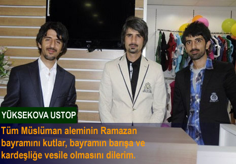 Yüksekova'da barış, huzur ve kardeşlik isteyen mesajlar..