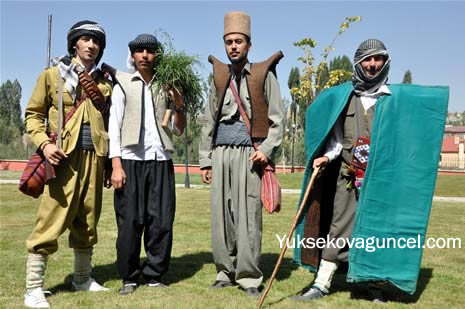 Yüksekova Belediyesi tarafından üçüncüsü düzenlenen Cilo Doğa ve Kültür Festivali başladı. Foto: Yaşar KAPLAN 