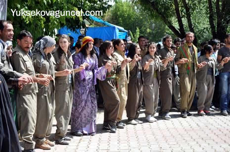 Yüksekova Belediyesi tarafından üçüncüsü düzenlenen Cilo Doğa ve Kültür Festivali başladı. Foto: Yaşar KAPLAN 