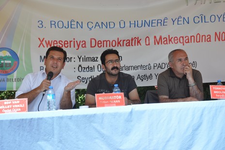 Yüksekova Belediyesi tarafından üçüncüsü düzenlenen Cilo Doğa ve Kültür Festivali başladı. Foto: Yaşar KAPLAN 