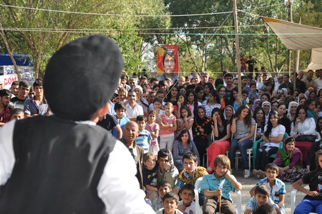 Yüksekova Belediyesi tarafından üçüncüsü düzenlenen Cilo Doğa ve Kültür Festivali başladı. Foto: Yaşar KAPLAN 