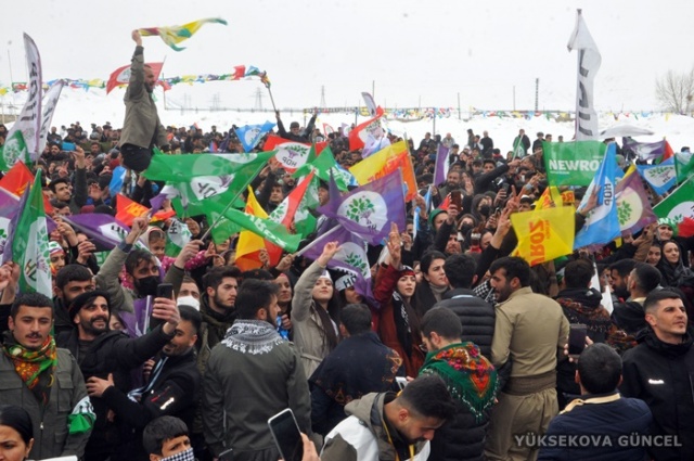 Yüksekova'da Newroz Coşkuyla Kutlandı - 2022