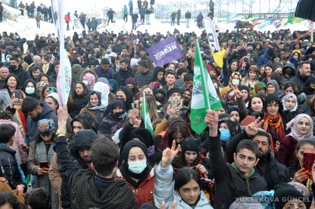 Yüksekova'da Newroz Coşkuyla Kutlandı - 2022