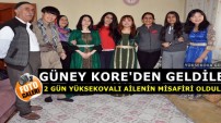 Güney Kore'den Geldiler, 2 Gün Yüksekovalı Ailenin Misafiri Oldular