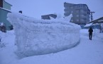 Yüksekova'da Kardan Gemi