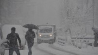 Yüksekova'da Kar yağışı