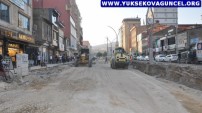 Yüksekova Cengiz Topel Caddesinde Yol Çalışması Başladı