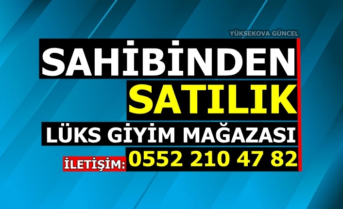 Satılık Lüks Giyim Mağazası...