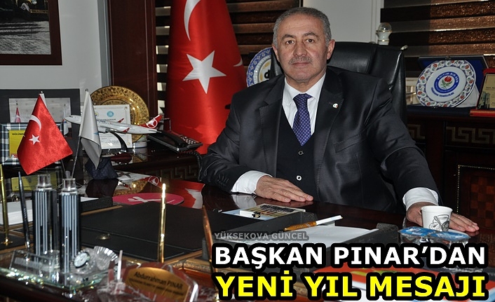 Başkan Pınar'dan Yeni Yıl Mesajı