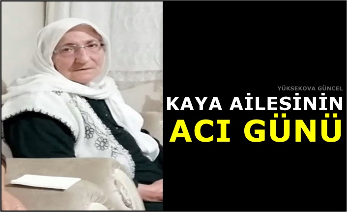 Kaya Ailesinin Acı Günü