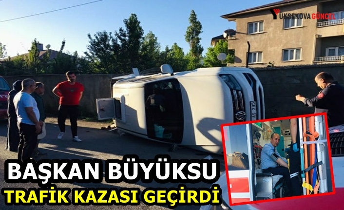 Başkan Dırbaz Büyüksu Trafik Kazası Geçirdi