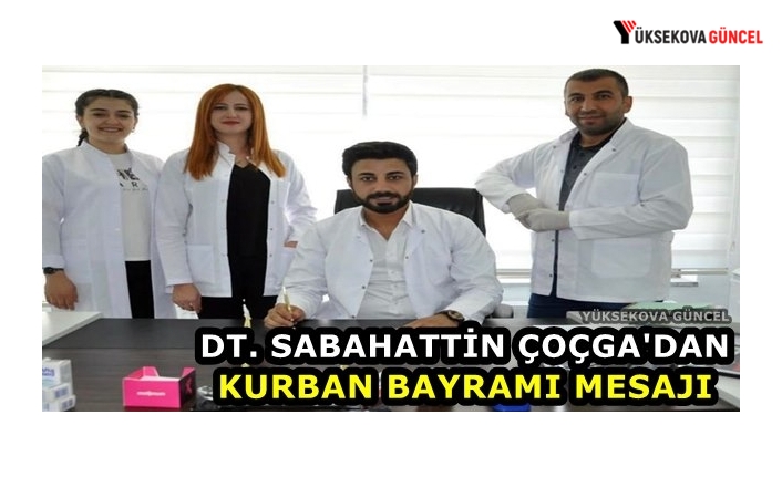 DT. Çoçga'dan Kurban Bayramı Mesajı