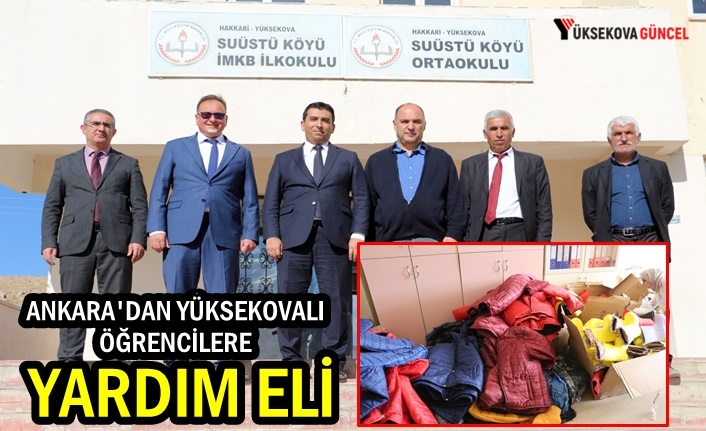 Ankara'dan Yüksekovalı Öğrencilere Yardım Eli