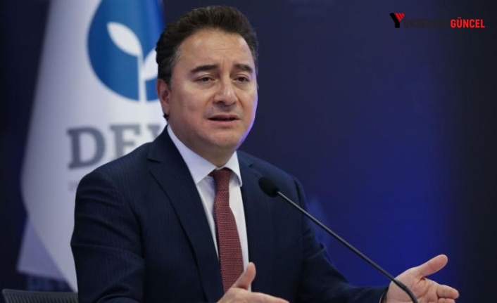 Babacan: Kimlikler üzerinden ayrıştıran zihniyeti reddediyoruz