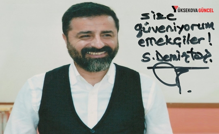 Demirtaş'tan yeni fotoğraf: 'Size güveniyorum emekçiler'