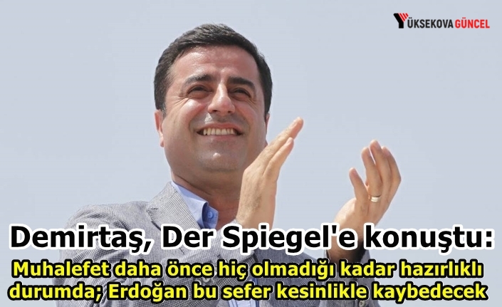 Demirtaş, Der Spiegel'e konuştu