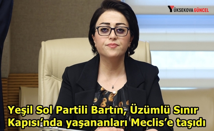 Bartın, Üzümlü Sınır Kapısı’nda yaşananları Meclis’e taşıdı