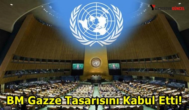 BM Gazze Tasarısını Kabul Etti!