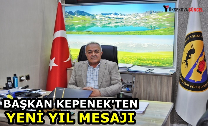 Başkan Kepenek'ten Yeni Yıl Mesajı