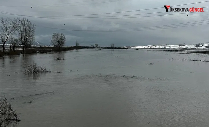 İlçenin 'Ovası' sular altında kaldı