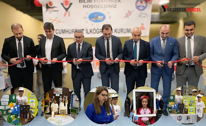 Yüksekova Cumhuriyet Ortaokulu ve İmam Hatip Ortaokulu Öğrencilerinin Projeleri TÜBİTAK 4006 Bilim Fuarı'nda Göz Kamaştırdı