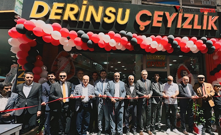 Yüksekova’da “Derinsu Çeyizlik” İsimli İş Yeri Açıldı