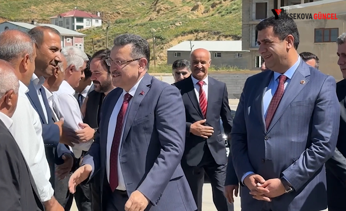 Trabzon Büyükşehir Belediye Başkanı Genç Yüksekova'da