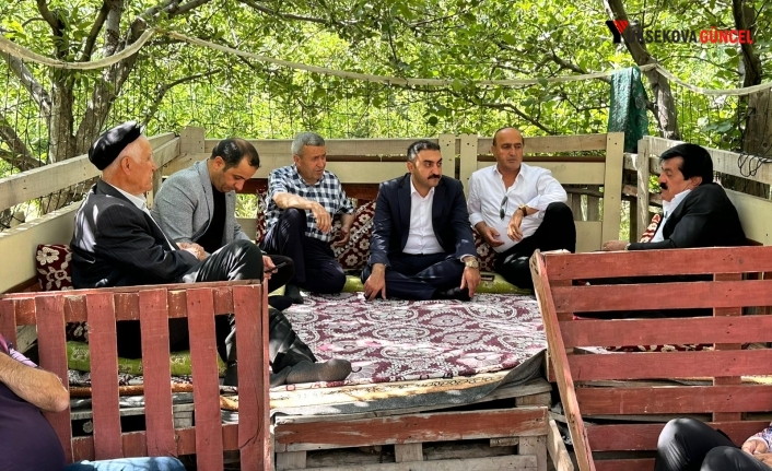 Yüksekova Belediyesi'nden Mahalle Ziyaretleri