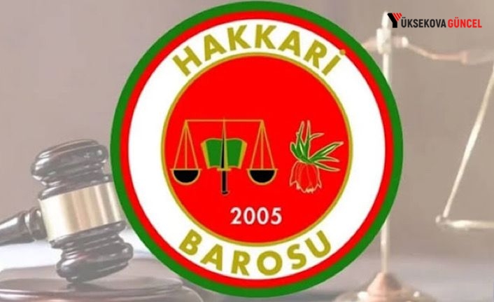 Hakkari Barosu'ndan Uzman Çavuşun sert müdahalesine tepki