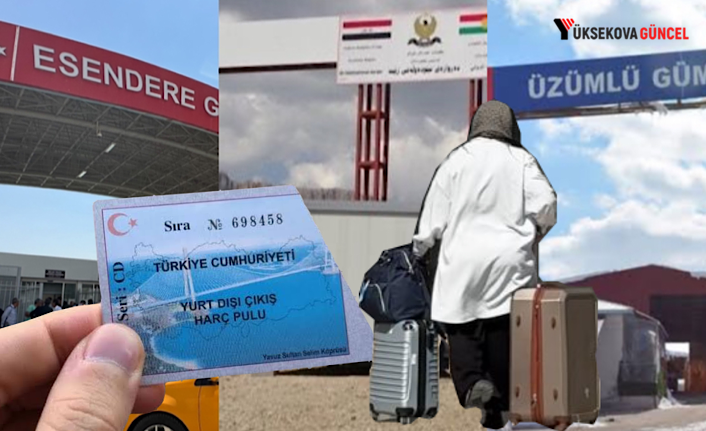 İran ve Irak Yolcuların Dikkatine: “Yurtdışı Çıkış Harcına Zam”