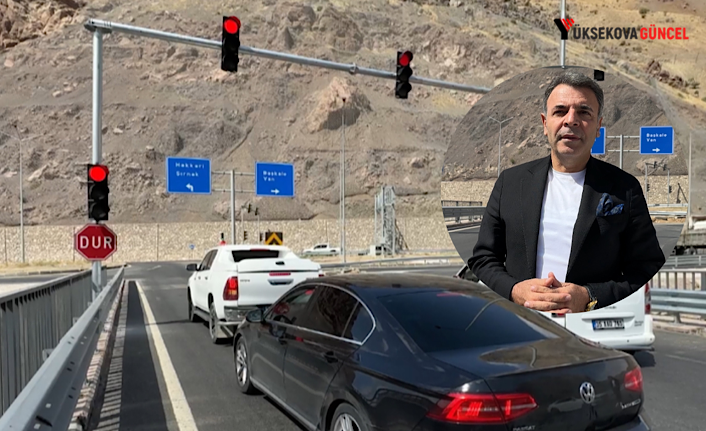 Yüksekova-Van Karayolundaki Yeniköprüde Yaşanan Trafik Kazalarına Karşı Çözüm: “Trafik Işıkları Yerleştirildi”
