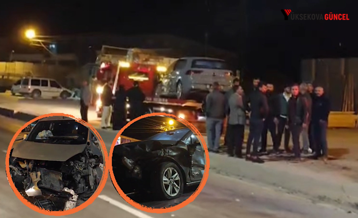 Yüksekova’da trafik kazası: 5 Yaralı