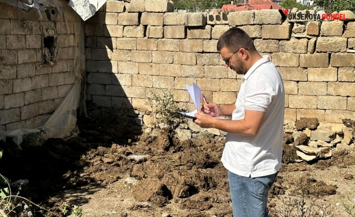 Yüksekova’da İlçe sınırları içinde bulunan Ahırlar Denetlendi