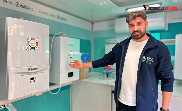 Barış Turgut İnşaat Öncülüğünde Vaillant Tanıtım Aracı Yüksekova'daydı: Kaliteli Kombiler Halkın Hizmetinde