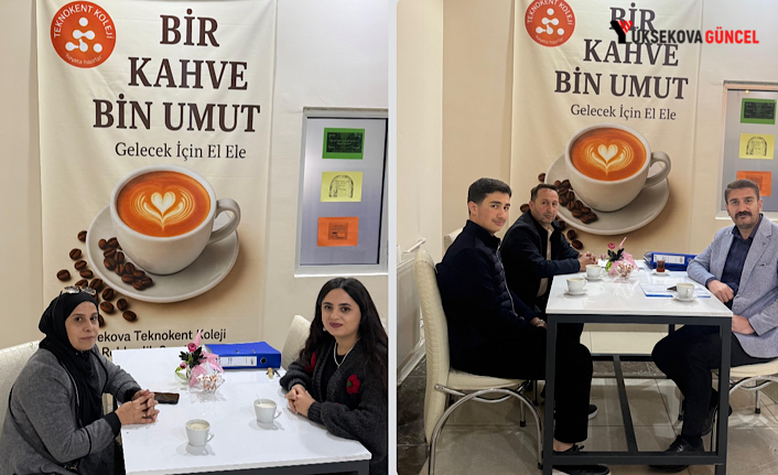 Özel Yüksekova Teknokent Koleji’nden “Bir Kahve Bin Umut” Projesi