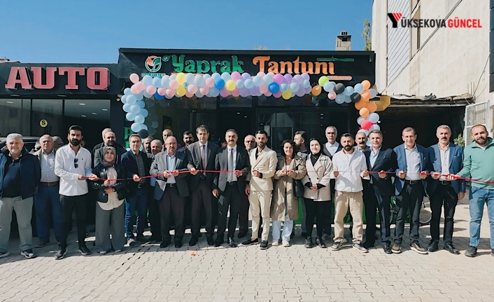 Yüksekova'nın Can Damarında Yeni Lezzet Durağı: Öz Yaprak Tantuni Hizmete Açıldı