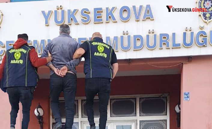 Yüksekova’da 50 Yıl Hapis Cezası Bulunan Hükümlü Yakalandı