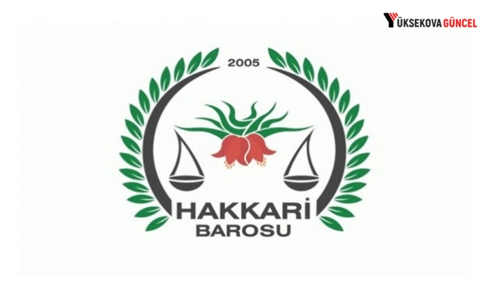 Hakkari Barosu; AİHM Kararları Derhal Uygulansın