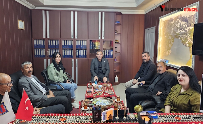 Yüksekova Trafik Sorunları Masaya Yatırıldı: Komisyondan Esnaf Odası'na Ziyaret