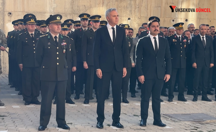 Yüksekova’da 10 Kasım Atatürk’ü Anma Günü