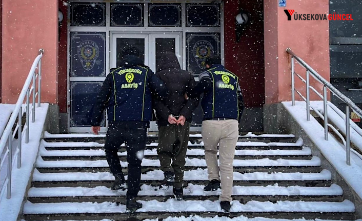 Yüksekova’da cezası bulunan 2 kişi yakalandı
