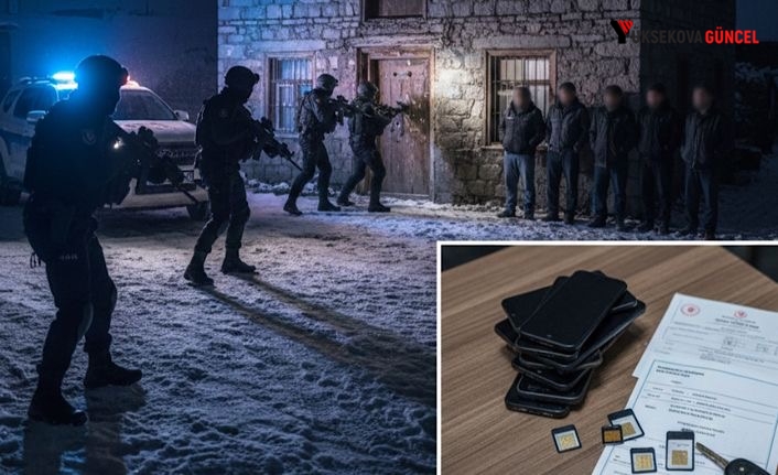 Hakkari-Van Merkezli Rüşvet ve Sahtecilik Operasyonu: 7 Gözaltı