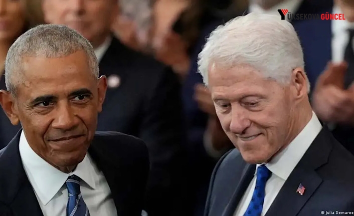 Obama ve Clinton'dan Amerikan halkına "Ayağa kalkın" çağrısı