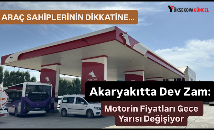 Araç Sahiplerinin Dikkatine..! Akaryakıtta Dev Zam: Motorin Fiyatları Gece Yarısı Değişiyor