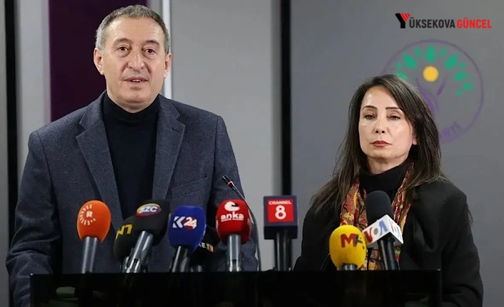 Tülay Hatimoğulları ile Tuncer Bakırhan, Duhok ve Erbil saldırılarını kınadı