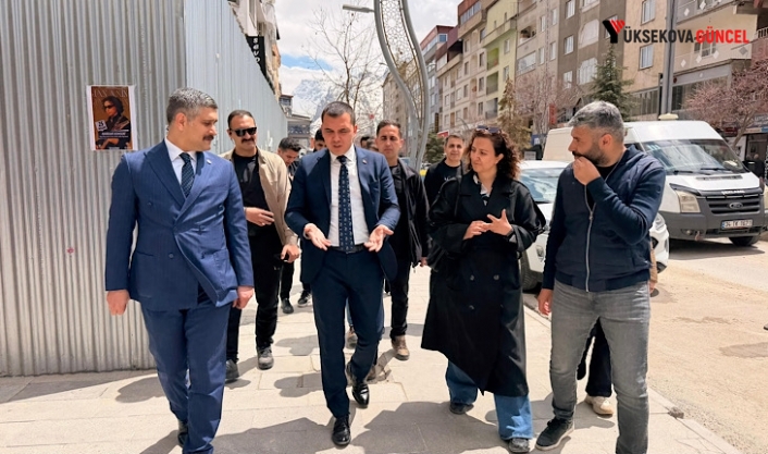 Hakkari Çarşı Merkezi Kent Meydanı Projesi ile Yenileniyor