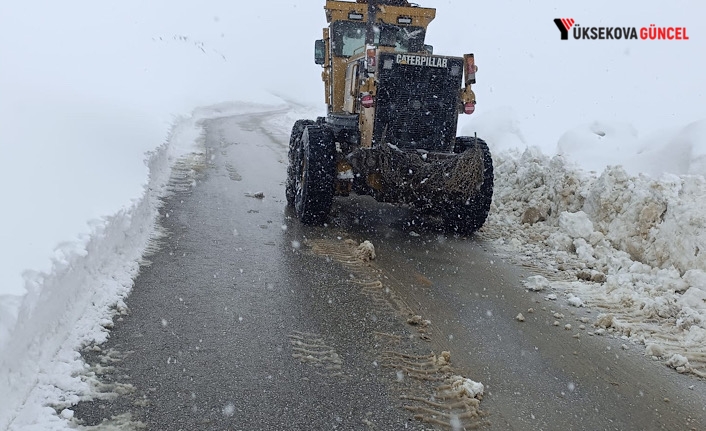 Hakkari’de Nisan Karı: 13 Köy ve 33 Mezra Yolu Kapandı